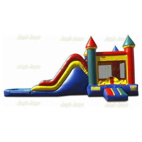 Jungle Jumps Inflatable Bouncers 15' H Castle Combo with Pool III by Jungle Jumps CO-1340-A 15' H Castle Combo with Pool III by Jungle Jumps SKU#CO-1340-A