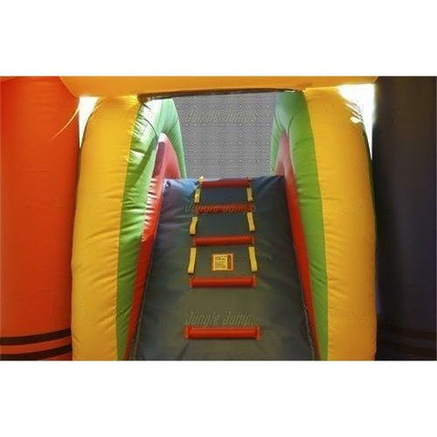 Jungle Jumps Inflatable Bouncers 15'H Crayon Combo Wet/Dry by Jungle Jumps 781880233510 CO-1347-A 15'H Crayon Combo Wet/Dry by Jungle Jumps SKU#CO-1347-A