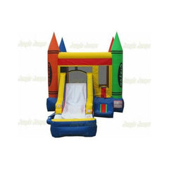 15' H Crayon Combo with Pool by Jungle Jumps