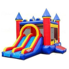 Jungle Jumps Inflatable Bouncers 15'H Double Lane Combo by Jungle Jumps 781880288558 CO-1213-B 15'H Double Lane Combo by Jungle Jumps SKU # CO-1213-B
