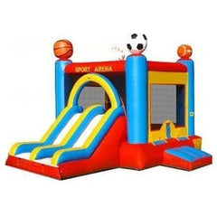 Jungle Jumps Inflatable Bouncers 15'H Double Lane Combo Dry by Jungle Jumps 781880288473 CO-1510-B 15'H Double Lane Combo Dry by Jungle Jumps SKU # CO-1510-B