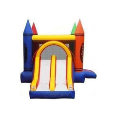 15'H Double Lane Crayon Dry Combo by Jungle Jumps