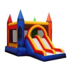 Image of Jungle Jumps Inflatable Bouncers 15'H Double Lane Crayon Dry Combo by Jungle Jumps 781880288466 CO-1508-B 15'H Double Lane Crayon Dry Combo by Jungle Jumps SKU # CO-1508-B