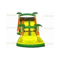 15'H Dual Lane Tropical 2 by Jungle Jumps
