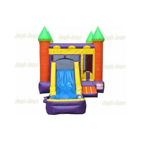 Jungle Jumps Inflatable Bouncers 15' H Front Slide Combo with Pool II by Jungle Jumps CO-1208-B 15' H Front Slide Combo with Pool II by Jungle Jumps SKU#CO-1208-B