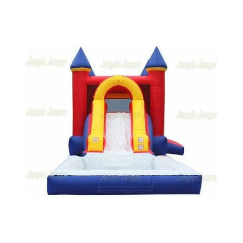 Jungle Jumps Inflatable Bouncers 15' H Fun Castle Combo with Pool by Jungle Jumps CO-1491-B 15' H Fun Castle Combo with Pool by Jungle Jumps SKU #CO-1491-B