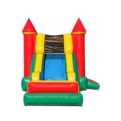 Jungle Jumps Inflatable Bouncers 15'H Green Castle Combo by Jungle Jumps 781880203322 CO-1301-B 15'H Green Castle Combo by Jungle Jumps SKU # CO-1301-B