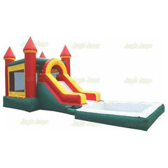 Inflatable Bouncy Combo with Pool by Jungle Jumps