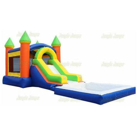 Jungle Jumps Inflatable Bouncers 15' H Inflatable Combo with Pool by Jungle Jumps CO-1119-B 15' H Inflatable Combo with Pool by Jungle Jumps SKU #CO-1119-B