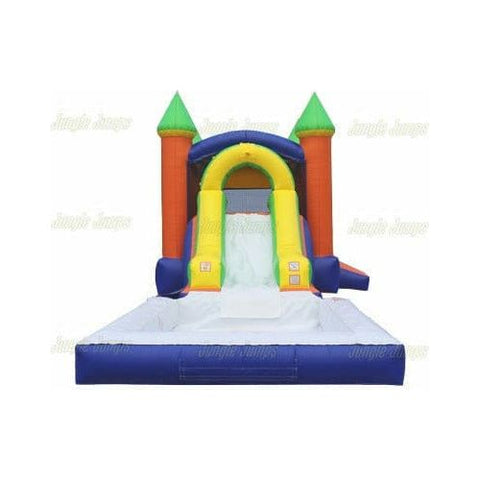 Jungle Jumps Inflatable Bouncers 15' H Inflatable Combo with Pool by Jungle Jumps CO-1119-B 15' H Inflatable Combo with Pool by Jungle Jumps SKU #CO-1119-B