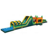 Image of Jungle Jumps Inflatable Bouncers 15'H Jump Slide Obstacle with Slip-n-Slide by Jungle Jumps 15'H Cake Combo with Splash Pool by Jungle Jumps SKU#CO-1206-B