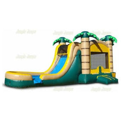 15' H Jungle Combo with Splash Pool by Jungle Jumps