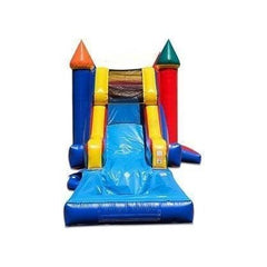 15'H Multicolor Castle Combo WetDry by Jungle Jumps