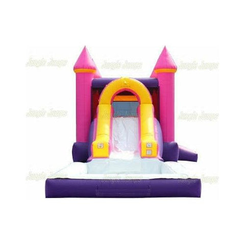 Jungle Jumps Inflatable Bouncers 15' H Pink 2 in 1 Combo with Pool by Jungle Jumps CO-1466-B 15' H Pink 2 in 1 Combo with Pool by Jungle Jumps SKU #CO-1466-B