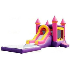 Jungle Jumps Inflatable Bouncers 15' H Pink 2 in 1 Combo with Pool by Jungle Jumps 781880285304 CO-1466-B 15' H Pink 2 in 1 Combo with Pool by Jungle Jumps SKU #CO-1466-B