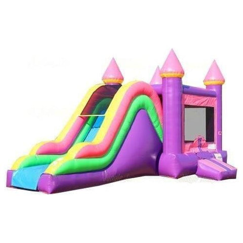 Jungle Jumps Inflatable Bouncers 15'H Pink Castle Combo by Jungle Jumps 781880201144 CO-1501-A 15'H Pink Castle Combo by Jungle Jumps SKU #CO-1501-A