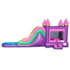 Image of Jungle Jumps Inflatable Bouncers 15'H Pink Castle Combo with Pool by Jungle Jumps 781880270973 CO-1464-A 15'H Pink Castle Combo with Pool by Jungle Jumps SKU#CO-1464-A