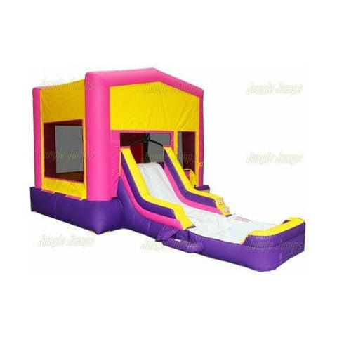Jungle Jumps Inflatable Bouncers 15' H Pink Module Combo with Pool II by Jungle Jumps CO-1527-B 15' H Pink Module Combo with Pool II by Jungle Jumps SKU #CO-1527-B