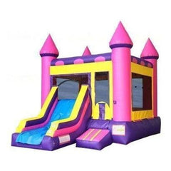 Jungle Jumps Inflatable Bouncers 15'H Princess Slide Combo by Jungle Jumps 781880288596 CO-1014-B 15'H Princess Slide Combo by Jungle Jumps SKU# CO-1014-B
