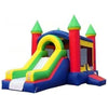 Image of Jungle Jumps Inflatable Bouncers 15'H Red Side Slide Combo by Jungle Jumps Medieval Inflatable Combo by Jungle Jumps SKU#CO-1044-B/CO-1044-C