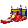 Image of Jungle Jumps Inflatable Bouncers 15' H Rocket Ship Combo with Pool by Jungle Jumps 781880285588 CO-4025-B 15' H Rocket Ship Combo with Pool by Jungle Jumps SKU#CO-4025-B