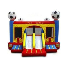 15'H Soccer Jumbo Combo by Jungle Jumps