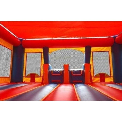 Jungle Jumps Inflatable Bouncers 15'H Soccer Jumbo Combo by Jungle Jumps 15'H Soccer Jumbo Combo by Jungle Jumps SKU # CO-1086-D