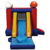 Image of Jungle Jumps Inflatable Bouncers 15'H Sport Combo WetDry by Jungle Jumps CO-C230-B 15'H Red Side Slide Combo with Pool by Jungle Jumps SKU#CO-1487-B