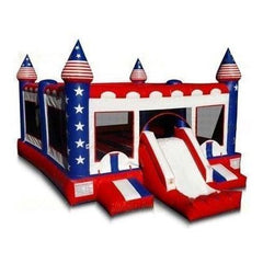 Jungle Jumps Inflatable Bouncers 15'H USA Jumbo 3 in 1 Combo by Jungle Jumps 781880262558 CO-1303-F 15'H USA Jumbo 3 in 1 Combo by Jungle Jumps SKU # CO-1303-F