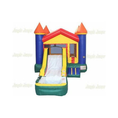 Jungle Jumps Inflatable Bouncers 15' H V-Roof Castle Combo with Pool by Jungle Jumps CO-1530-B 15' H V-Roof Castle Combo with Pool by Jungle Jumps SKU #CO-1530-B