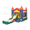 Image of Jungle Jumps Inflatable Bouncers 15' H V-Roof Castle Combo with Pool by Jungle Jumps CO-1530-B 15' H V-Roof Castle Combo with Pool by Jungle Jumps SKU #CO-1530-B