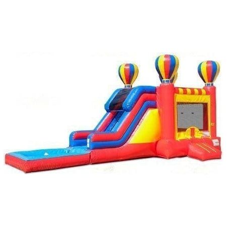 Jungle Jumps Inflatable Bouncers 16'H Balloon Combo Wet/Dry by Jungle Jumps CO-1542-B 16'H Modual Castle side Slide Combo Wet/Dry Jungle Jumps SKU CO-1454-C