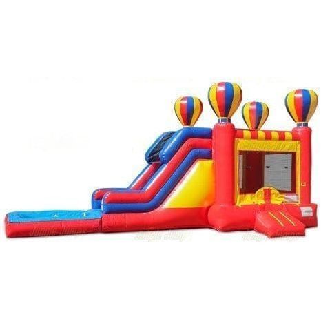 Jungle Jumps Inflatable Bouncers 16'H Balloon Combo Wet/Dry by Jungle Jumps CO-1542-B 16'H Modual Castle side Slide Combo Wet/Dry Jungle Jumps SKU CO-1454-C