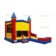 Jungle Jumps Inflatable Bouncers 16' H Modual Castle side Slide Combo Wet/Dry by Jungle Jumps CO-1454-C 16' H Modual Castle side Slide Combo Wet/Dry by Jungle Jumps SKU #CO-1454-C