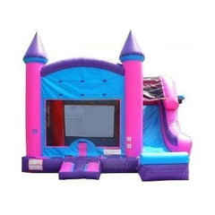 Jungle Jumps Inflatable Bouncers 16'H Princes Castle side Slide Combo by Jungle Jumps 781880288626 CO-1443-C 16'H Princes Castle side Slide Combo by Jungle Jumps SKU # CO-1443-C