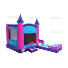 16' H Princes Castle side Slide Combo Wet/Dry by Jungle Jumps