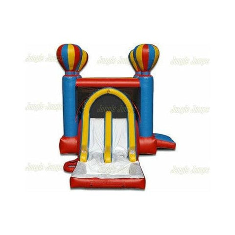 Jungle Jumps Inflatable Bouncers 16' H Rainbow Double Lane Balloon Combo by Jungle Jumps CO-1270-B 16' H Rainbow Double Lane Balloon Combo SKU#CO-1270-B