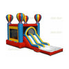Image of Jungle Jumps Inflatable Bouncers 16' H Rainbow Double Lane Balloon Combo by Jungle Jumps CO-1270-B 16' H Rainbow Double Lane Balloon Combo SKU#CO-1270-B