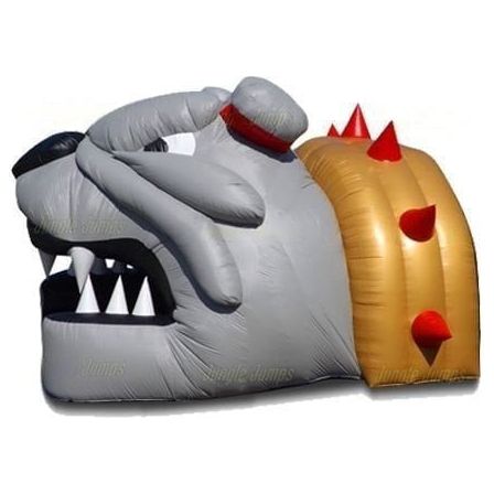 Jungle Jumps Inflatable Bouncers 18'H Bulldog Mascot Tunnel by Jungle Jumps 781880216254 M-BullDog-A 18'H Bulldog Mascot Tunnel by Jungle Jumps SKU#M-BullDog-A