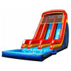 Image of Jungle Jumps Inflatable Bouncers 18'H Primary Color Double Lane Slide by Jungle Jumps 781880227632 SL-1407-B 18'H Primary Color Double Lane Slide by Jungle Jumps SKU# SL-1407-B
