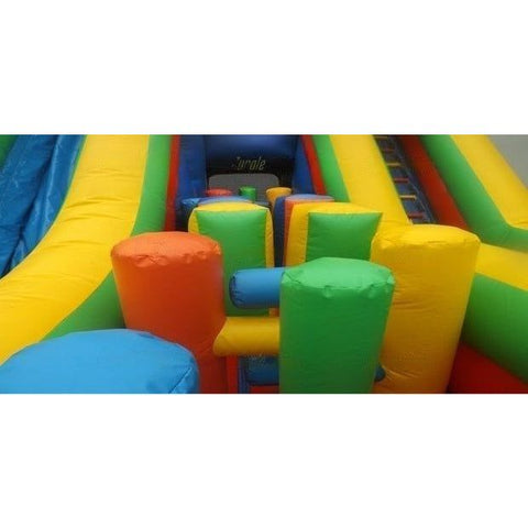 Jungle Jumps Inflatable Bouncers 18'H Skybound Challenge Wet/ Dry by Jungle Jumps 781880216292 IN-OC135-B 18'H Skybound Challenge Wet/ Dry by Jungle Jumps SKU#IN-OC135-B