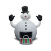 Image of Jungle Jumps Inflatable Bouncers 23'H Snowman Inflatable by Jungle Jumps 16'H Pumpkin Inflatable by Jungle Jumps SKU#BH-2079-C
