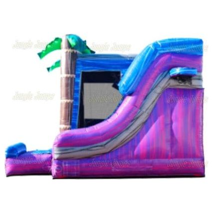 Jungle Jumps Inflatable Bouncers Aloha Side Slide Combo by Jungle Jumps 781880201601 CO-1571-C Aloha Side Slide Combo by Jungle Jumps SKU#CO-1571-C