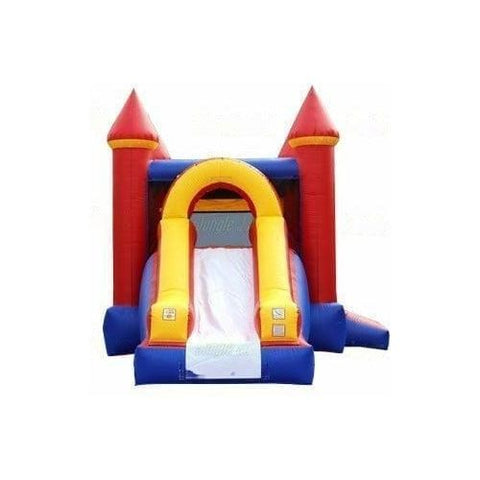 Jungle Jumps Inflatable Bouncers Blue & Red Castle Combo by Jungle Jumps Blue & Red Castle Combo by Jungle Jumps SKU#CO-1284-B/CO-1284-C