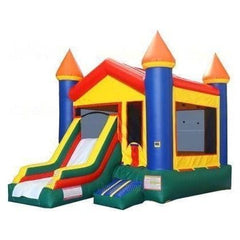 Jungle Jumps Inflatable Bouncers CO-1183-B V-Roof Castle Combo by Jungle Jumps 781880288909 CO-1183-B V-Roof Castle Combo by Jungle Jumps SKU#CO-1183-B/CO-1183-C