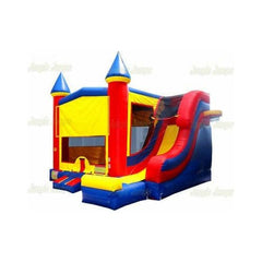 15'H Modual Castle side Slide Combo by Jungle Jumps
