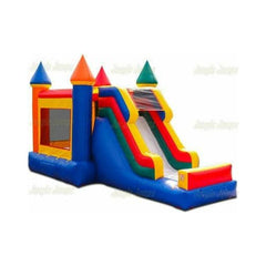 15'H Multicolor Castle Combo by Jungle Jumps