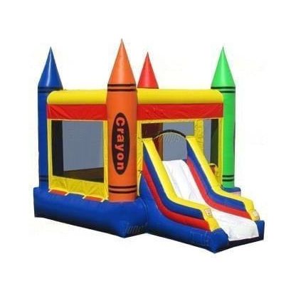 Jungle Jumps Inflatable Bouncers Crayon Combo by Jungle Jumps Crayon Combo by Jungle Jumps SKU#CO-1517-B/CO-1517-C