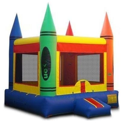 Jungle Jumps Inflatable Bouncers Crayon Moonwalk by Jungle Jumps 781880289739 BH-1111-B Crayon Moonwalk by Jungle Jumps SKU #BH-1111-B/BH-1111-C