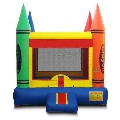 Jungle Jumps Inflatable Bouncers Crayon Moonwalk by Jungle Jumps Crayon Moonwalk by Jungle Jumps SKU #BH-1111-B/BH-1111-C